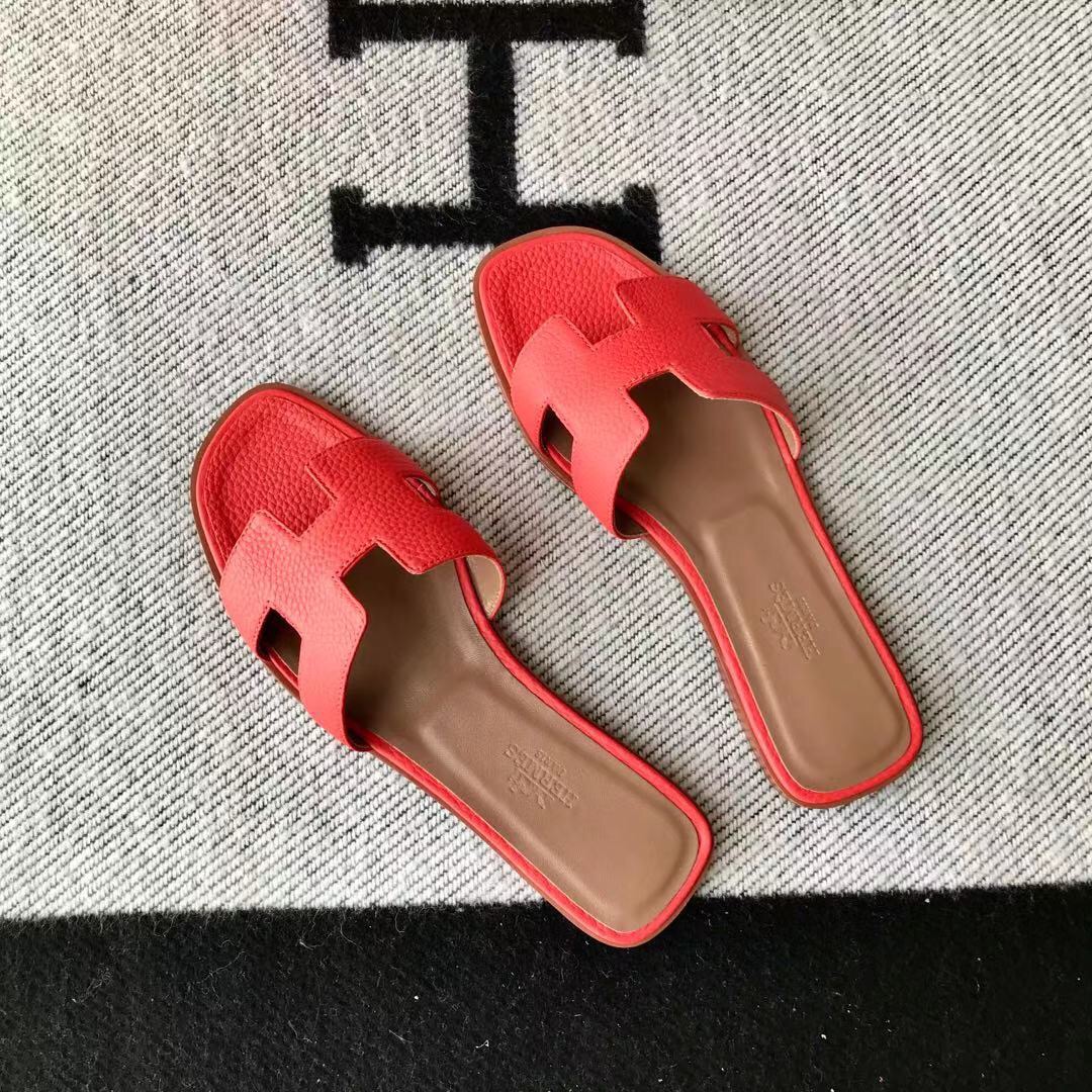 에르메스 올수공 오란 슬리퍼 샌들 토고 16